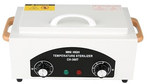 Outil à Ongles StéRilisateur, StéRilisateur éLectrique, Haute TempéRature StéRilisateur Air Chaud, Autoclave StéRilisateur à Chaleur SèChem Pour Les Salons De Coiffure Et Les Cliniques Dentaires
