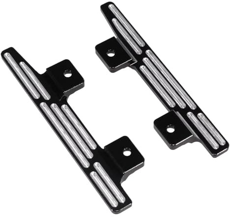 Chasis Marco Rc Para MN82 Para MN78 LC79 1/12 Pedal Metal Control Remoto Coche Vehículos Orugas Accesorios Actualizaciones Reemplazo Y Reparación(Black)