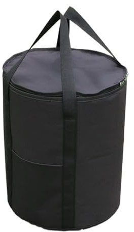 KiBcsLic Borsa Porta Fornello da Campeggio Valigetta Portaoggetti Griglia BBQ Utensili Cucina Oxford Manico Resistente Adatta per Campeggio Escursioni Picnic R, 30x28 Cm