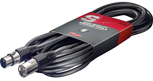 Stagg SSP10XX15 Lautsprecher Kabel (XLR Buchse-auf-Stecker, 10m, 1, 5mm)