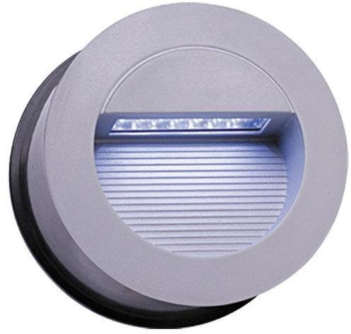Knightsbridge NH017W Round Led Recessed Outdoor Wall Light