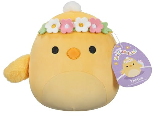 Squishmallows SQER00860 - Triston das Küken 19 cm, offizielles Jazwares Plüsch, superweiches Kuscheltier