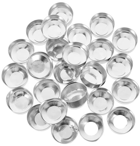 BEBEMOKO 30piezas Portavelas De Para Tealight Recipientes Vacíos Para Decoración De y Bodas Reutilizables y Prácticos