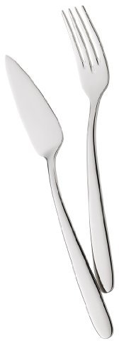 Villeroy und Boch Daily Line Fischbesteck, 2-teilig, Edelstahl, 265x80x30mm