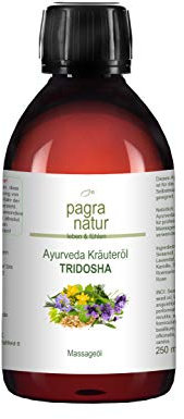 pagra natur Ayurveda Massageöl Tridosha, 250 ml - Kräuteröl