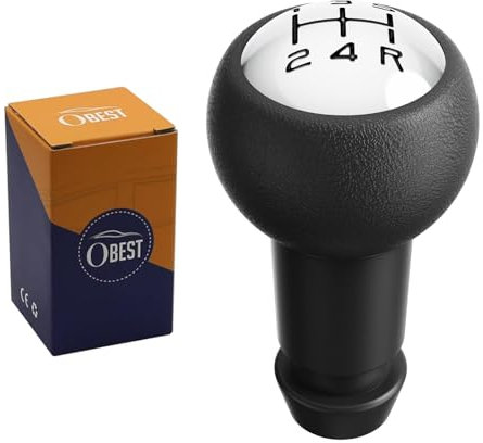 OBEST Manuale 5 Marce Leva Pomello del Cambio Dell'automobile Manopola Ponderata Leva per Peugeot 106 107 205 206 207 301 307 308 407 508 3008 per Citroen C2 C3 C4L Picasso Elysee Sega