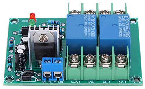 AMONIDA Speaker Protection Circuit Board,Simple Board Led Indicator Blue Light Power Indicator And Voltage Regulator Circuit Suitable For Channel Power Amplifier Boards