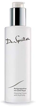 Dr. Spiller - Reinigungssahne mit Gelee Royal | Gehaltvolle Reinigung für das Gesicht | Schnellere Regeneration | Mehr Widerstandskraft | Ausgeglichener Feuchtigkeits - & Fetthaushalt | 200ml