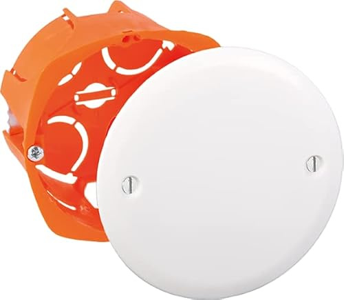EUR'OHM Boite dérivation placo diamètre 60x40mm (étiquette unitaire) - Câble gaine et connectique