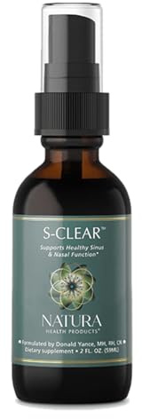 Natura Health Products S-Clear Oral Spray (2 Fluid oz)
