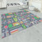 Paco Home Tapis De Jeu Chambre Enfant Gris Routes Filles Garçons, Dimension:120x160 cm, Couleur:Gris 3