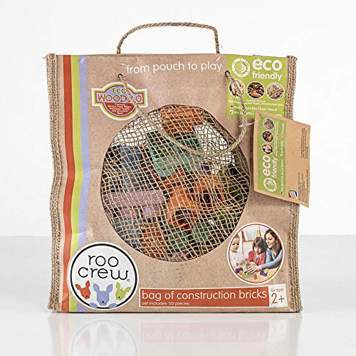 Cefa Toys Eco-Wood Blocchi di costruzione 50 pezzi (00647)