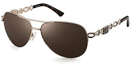 Sonnenbrille Damen Vintage, Retro Sonnenbrillen Vintage Pilotenbrille Sonnenbrille, Sunglasses Woman Man, Pilotenbrille Sonnenbrille für Damen Männer, Sonnenbrille Herren Verspiegelt mit UV400-Schutz