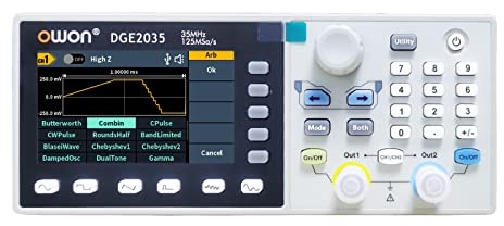 DGE2035 Oscilloscopio digitale 125MSa/s 14bit 35MHz arbitraria forma d'onda generatore 3.6 AWG macchina