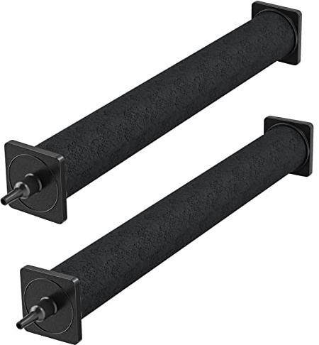 Pawfly 40 cm Luftstein Zylinder für größere Pumpen Blasendiffusor Blasenfreigabe-Werkzeug für große Aquarien Außenteich Garten Zirkulationssysteme und DWC Reservoirs, 2 Pack