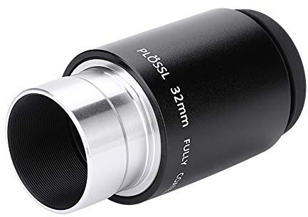 Astronomi teleskop lins okular plossl 32 mm teleskop och tillbehör med 1,25 tums gänga