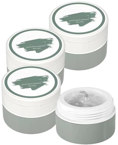 4PCS Nail Glue Gel for Press On Nails - Strong & Clear Adhesive for Nail DIY, Rhinestone Decoration - 48ml UV False Nail Tips Adhesive