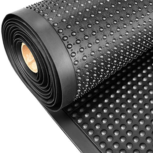 Tapis de travail Bubble Runner | Tapis anti-fatigue pour steharb eitsp lätze | décharge pour jambes et les articulations | antidérapant | Plusieurs tailles, noir