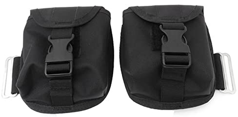 Myqqhbs Gegengewichtstasche zum Tauchen mit Schnellverschluss-Schnallen, Zubehörteil zum Tauchen