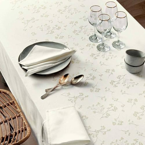 Gabel - Etienne, Servizio da Tavola Natalizio in Tessuto Jacquard per 8-4151026 - ORO