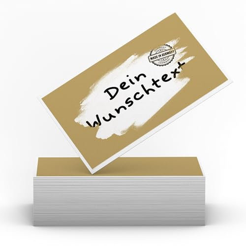 50 x goldene Rubbelaufkleber in 6x4cm - Rubbellose selber machen - Ideal für Gutschein, Adventskalender, Rubbellos, Goldenes Ticket, Rubbeletiketten, Rubbel Sticker, Geschenke, Weihnachten