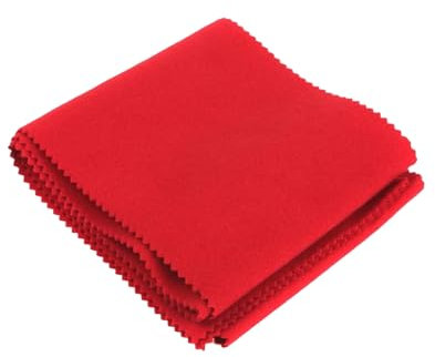 Couvercle de piano rouge, 15 x 125 cm, chiffon anti-poussière pour boutons de piano, chiffon de nettoyage doux lavable pour clavier de piano, convient pour essuyer les pianos, les claviers
