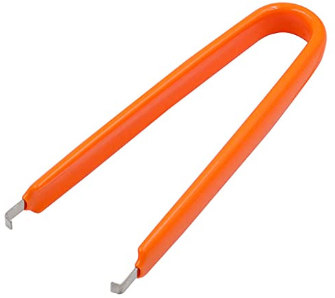 Gramigg Pince de retrait de puce IC en forme de U pour extracteur de touches, outil de retrait de remplacement de clavier mécanique Ki