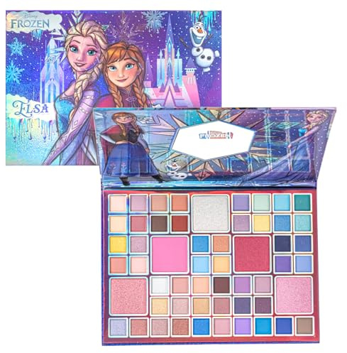 Disney Frozen Paleta Sombras 55 Colores con Espejo
