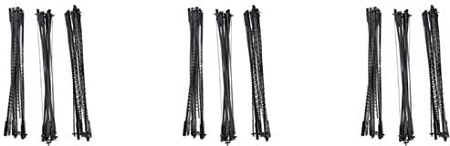 Uikdjgu 108Pcs Scroll Saw Blades 127mm Carbon Steel Fretsaw Blades with Pin 15/18/24 Teeth Standard Fine Cut Saw Blades