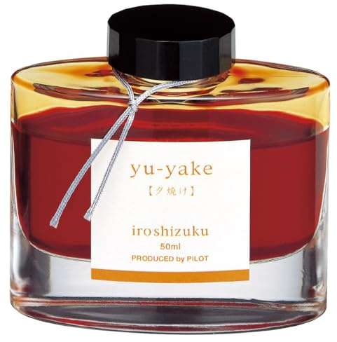 Pilot Namiki Iroshizuku Chiku-rin Bottle of Ink for Fountain Pen talla única Burnt orange