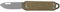 The James Brand Elko Slipjoint Taschenmesser Satin Grün, Griffmaterial: Micarta, KN117127-00
