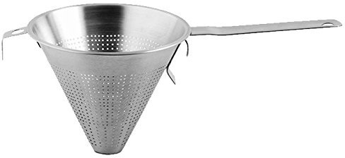 Weis Spitzsieb 18 cm, Edelstahl, Silber, 38 x 18 x 15 cm