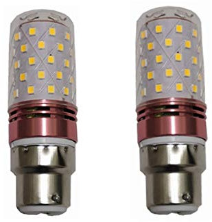 ANTYX 10W B22 Lampadina LED a baionetta 12V 24V Lampadina a Basso voltaggio a Mais 2835 SMD 60 LED AC/DC 12-40V per Camper Camper Marine, Luce a energia Solare e griglia 2 (Colore : Bianco Caldo)