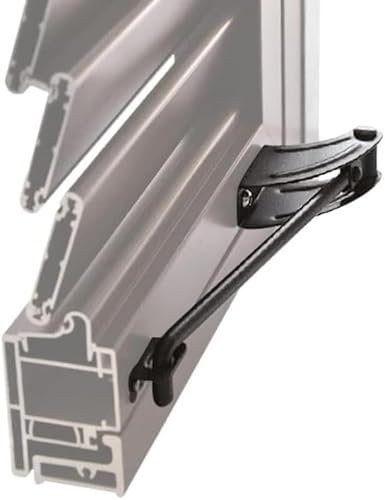 API - Ferma persiana a braccio blocca anta universale per legno alluminio pvc (20 cm)