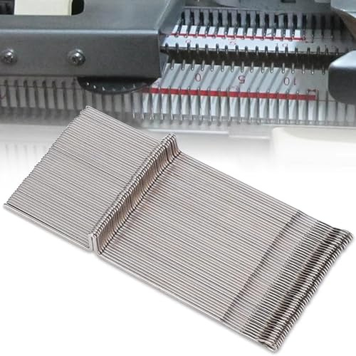 FiTspi 100 pezzi di aghi per macchina per maglieria uncinetto parti fai da te accessori da cucito per Brother Ribber macchina per maglieria KH970 KH940 KH868 KH860 KH871 KH821