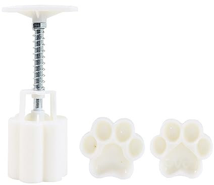 Tamponi per biscotti in plastica a forma di zampa di gatto, stampo per torta di luna, strumento di pasticceria per festival, Natale