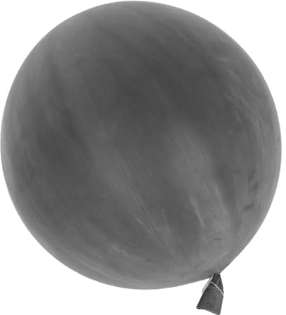 Healeved Pallone Meteorologico Professionale per Acquisizione Dati Aerei, Pallone Sonda in Lattice Nero, Leggero 130g, per Fotografia e Decorazioni per Feste