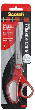 Scotch 7 Multi-Purpose Scissors, Great for Everyday Use
