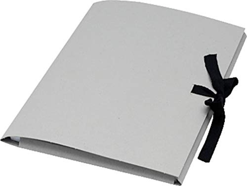 Folia - Carpeta de dibujo (cartón gris, DIN A2, con lazo)