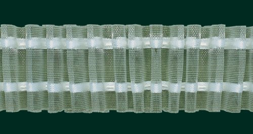 Ruther & Einenkel Universalband - Falte an Falte - Reihband, 50 mm, transparent, VAR. / Aufmachung 10 m