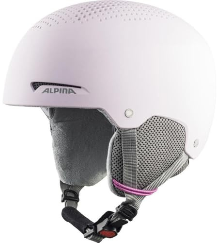 ALPINA Unisex - Niños, ZUPO Casco de esquí, Light-Rose Matt, 46-48 cm