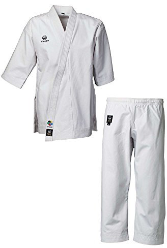 Tokaido Unisex – Erwachsene Kata Master Karateanzug, weiß, 170
