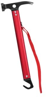 Eidoct Lightweight Aluminum Alloy Tent Hammer - 3 Color Peg Puller for Camping Stakes