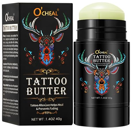 Tattoo Balm, Tattoo Aftercare Cream,suitable for new and old tattoo healing whitening agent color enhancement Tattoo Aftercare, natural ingredients Tattoo Cream.