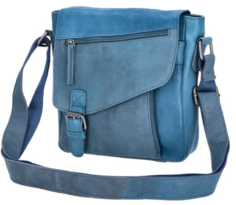 The Skandinavian Brand Damen Leder Schultertasche -