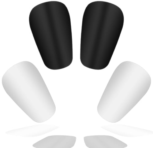 2 Pares de Espinilleras Mini Fútbol Niños, Pequeñas Espinilleras Fútbol