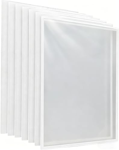 CHEUKYIU 60 stycken bokomslag A4, 47 x 30 cm transparent bokomslag, häftkuvert för skolböcker, anteckningsböcker