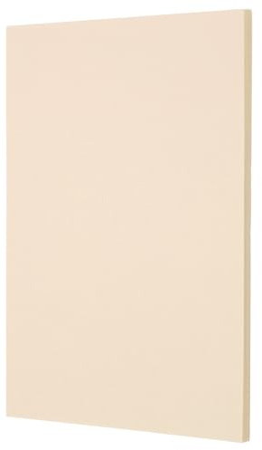QUARKZMAN Papier Cartonné A5 5.8 x 8.3, 92 Lb/250gsm, Papier Cartonné Uni Pour Les Arts & Artisanats Du Nouvel An, Invitations, Cartes De Voeux, Étiquettes Cadeaux, Crème, 20Pcs