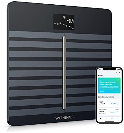 Withings Body Cardio - WLAN-Körperwaage für Herzgesundheit und Körperzusammensetzung