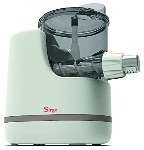 Sirge PASTAFAVOL Machine à pâte fraîche dans la Maison avec 18 Lames de pâte - 220 W - pour Tous Les Types de Farine + Balance